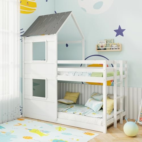 Giantex Twin Over Twin Wood Bunk Bed: $289.99 Giantex Twin Over Twin Wood Bunk Bed: $289.99