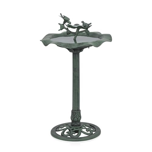 Alpine Corporation 33-Inch Outdoor Lotus Birdbath Statue: $21.99 Alpine Corporation 33-Inch Outdoor Lotus Birdbath Statue: $21.99