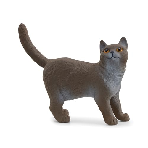 Schleich Farm World British Shorthair Cat Figurine: $3.99 Schleich Farm World British Shorthair Cat Figurine: $3.99