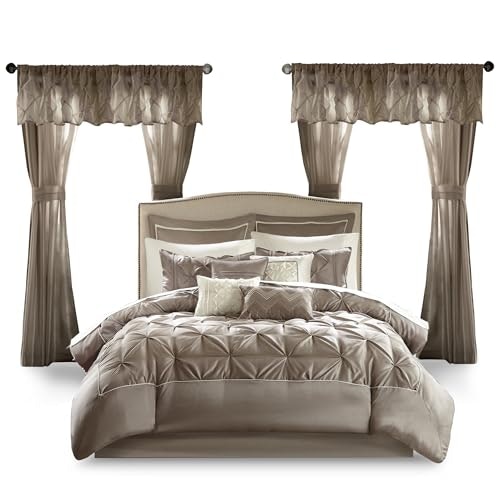 Madison Park Essentials Faux Silk Comforter Set 24-Piece: $92.32 Madison Park Essentials Faux Silk Comforter Set 24-Piece: $92.32