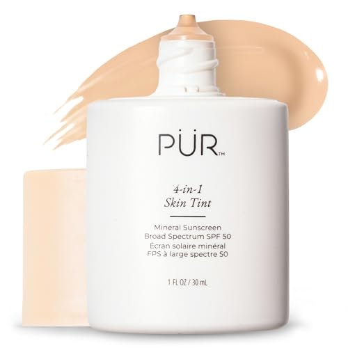 Pur 4-in-1 Tinted Mineral Sunscreen SPF 50: $21 Pur 4-in-1 Tinted Mineral Sunscreen SPF 50: $21