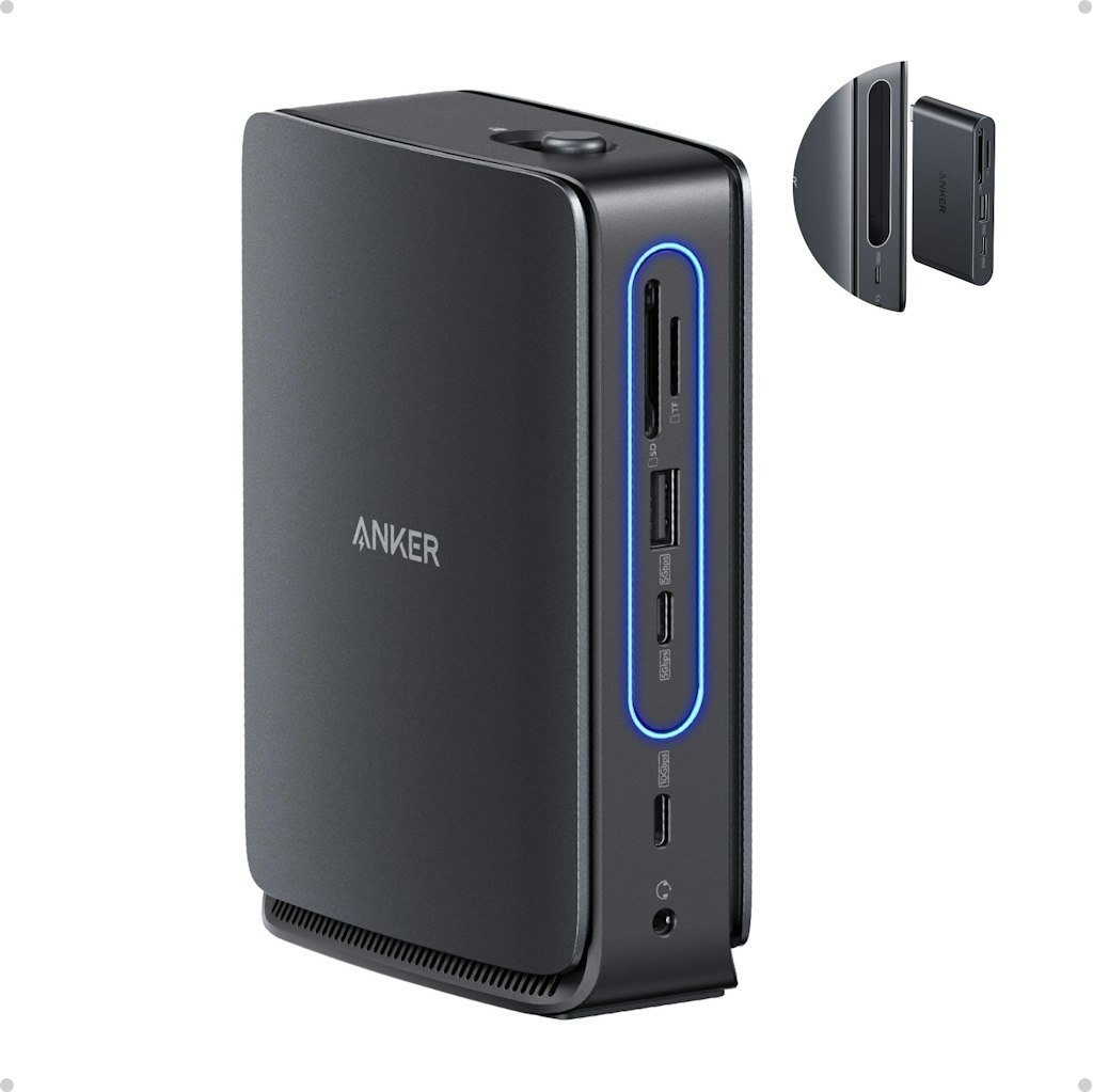 Anker Nano 13-in-1 Laptop Docking Station w/ Detachable 6-in-1 USB-C Hub: $112