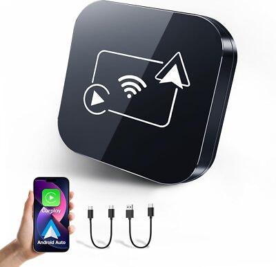 Wireless CarPlay AI Box Android Auto Wifi Adapter Converter: $17