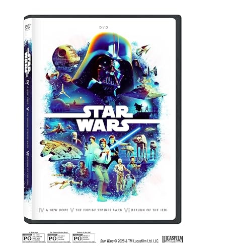 Star Wars Original Trilogy 3-Disc DVD Set: $29.96
