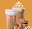 Dunkin' Pumpkin Spice Latte: Free w/ purchase
