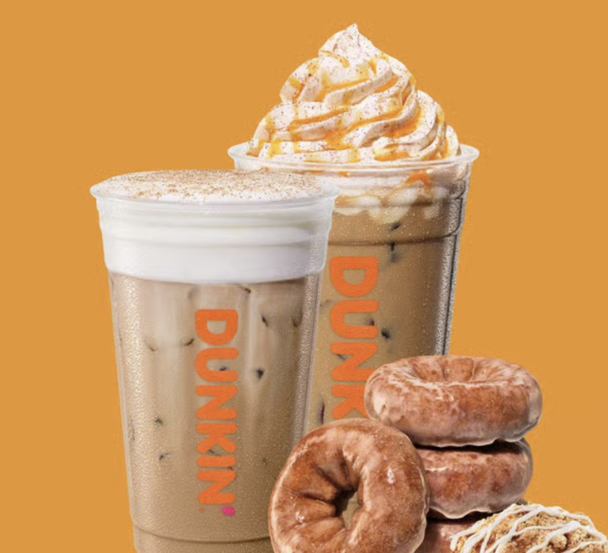 Dunkin' Pumpkin Spice Latte: Free w/ purchase Dunkin' Pumpkin Spice Latte: Free w/ purchase