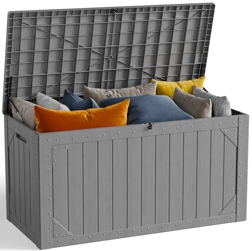 Make Changes 100-Gallon Outdoor Storage Deck Box: $66.45 Make Changes 100-Gallon Outdoor Storage Deck Box: $66.45