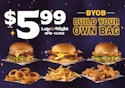 Carl's Jr. Build Your Own Bag for $6 + shipping varies