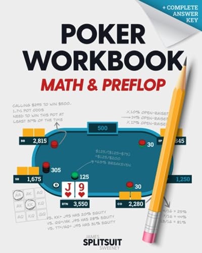 Poker Workbook Math and Preflop: $34.08