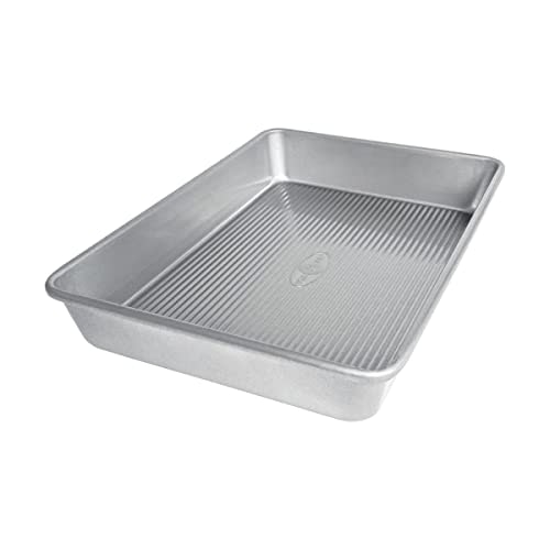 USA Pan Nonstick 9x13-inch Rectangular Cake Pan: $11.12