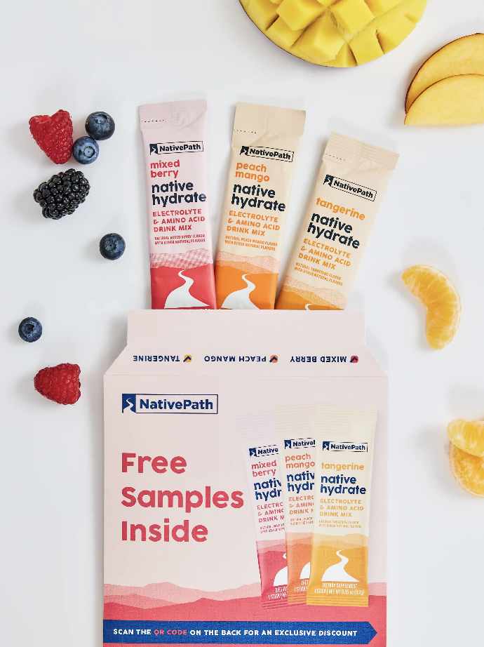 NativePath Native Hydrate Variety Stick Pack: Free