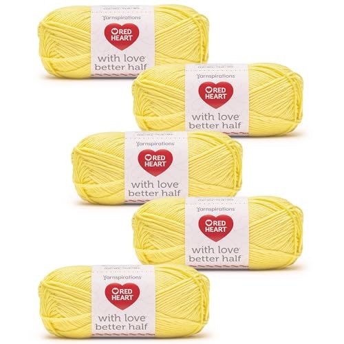Red Heart With Love Soft Yarn 5-Pack: $23.89