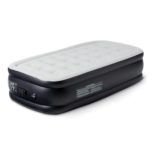 Amazon Basics Twin 18-Inch Inflatable Air Mattress with Built-in Electric Pump: $41.39 Amazon Basics Twin 18-Inch Inflatable Air Mattress with Built-in Electric Pump: $41.39