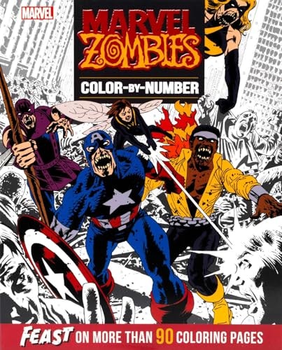 Marvel Zombies Color-by-Number: $10.86 Marvel Zombies Color-by-Number: $10.86