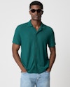 J.Crew Factory Short-Sleeve Textured Camp Shirt for Men for $21 + free shipping w/ $75