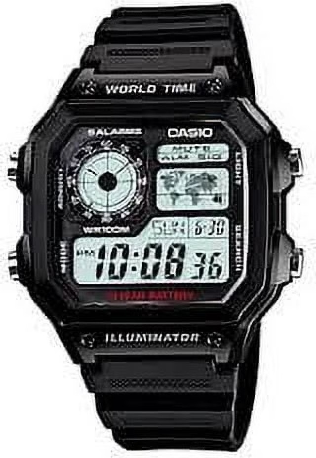 Casio Men's World Time Watch w/ Resin Strap: $20 Casio Men's World Time Watch w/ Resin Strap: $20