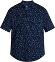 George Men's Modern Fit Poplin Button Up Short Sleeve Shirt for $3 + pickup