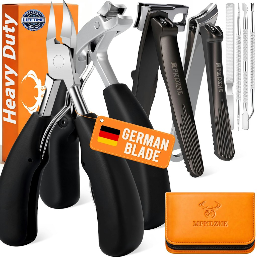 Heavy Duty Toenail Clippers 8-Piece Set: $19