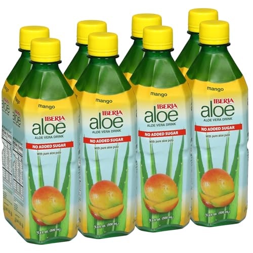 Iberia Mango Aloe Vera Drink with Pulp 16.9-fl-oz 8-Pack: $17.35 Iberia Mango Aloe Vera Drink with Pulp 16.9-fl-oz 8-Pack: $17.35