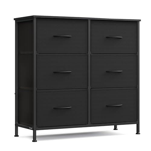 Songmics 6-Drawer Tall Fabric Dresser: $38.69 Songmics 6-Drawer Tall Fabric Dresser: $38.69