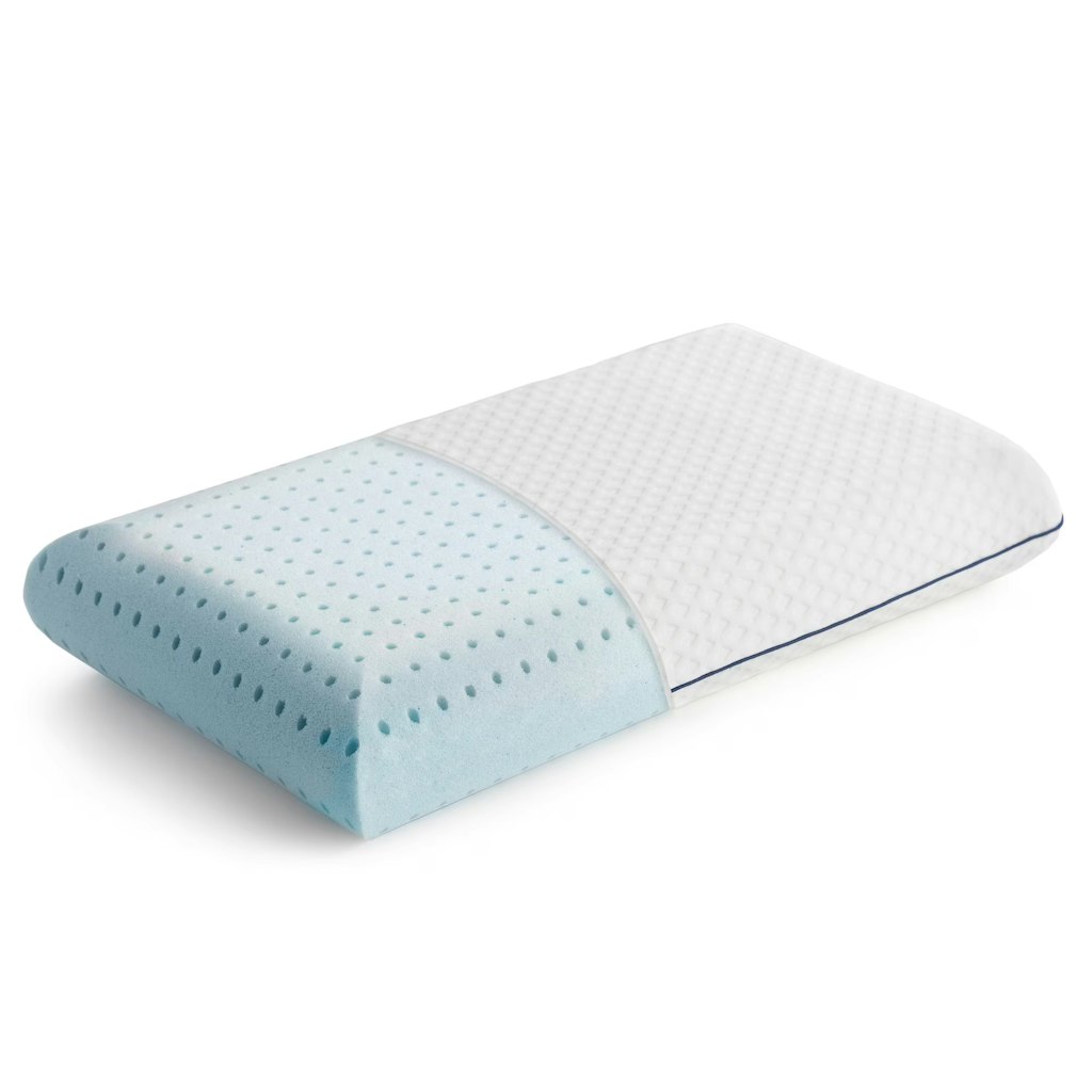 Linenspa Standard Ventilated Gel Memory Foam Pillow: $8.49