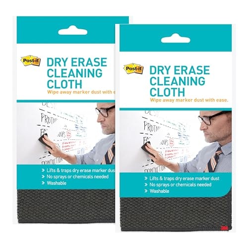 Post-it Dry Erase Cleaning Cloth 2-Pack: $10.78
