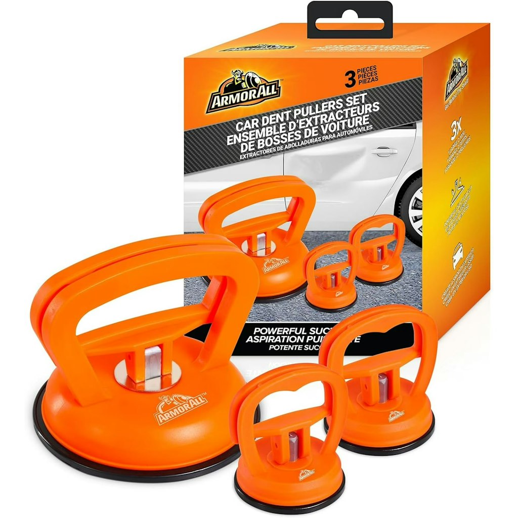 Armor All 3-Piece Car Dent Puller Set: $11