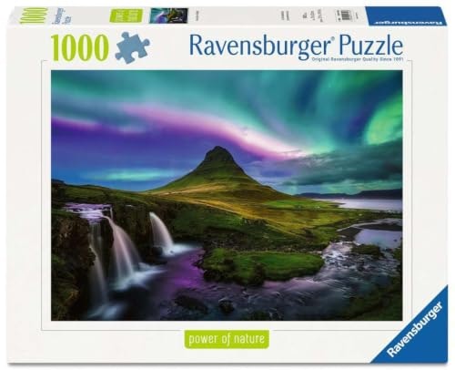 Ravensburger Aurora Over Kirkjufell 1,000-Piece Jigsaw Puzzle: $22.54 Ravensburger Aurora Over Kirkjufell 1,000-Piece Jigsaw Puzzle: $22.54