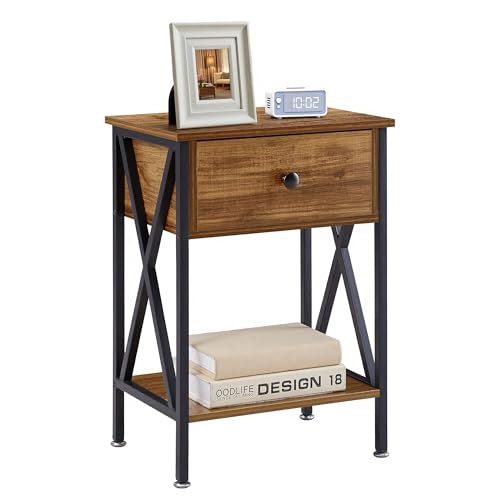 Vecelo Night Stand with Drawer: $37.12 Vecelo Night Stand with Drawer: $37.12