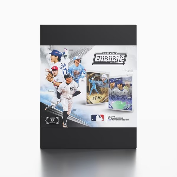 2026 Under Wraps Autographed MLB Emanates Single Mystery Box: $300 App-Only