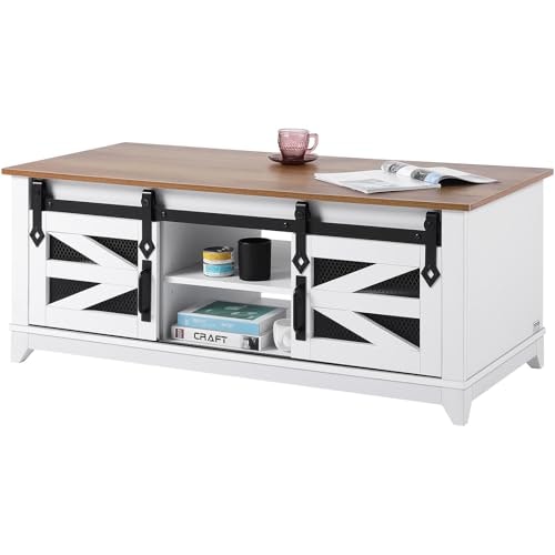 Vevor 48-inch Farmhouse Coffee Table: $120.60 Vevor 48-inch Farmhouse Coffee Table: $120.60