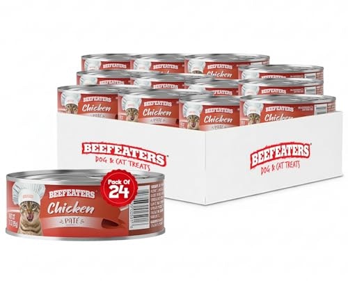Beefeaters Chicken Pate Cat Treats 3-oz. 24-Pack: $18.39 Beefeaters Chicken Pate Cat Treats 3-oz. 24-Pack: $18.39