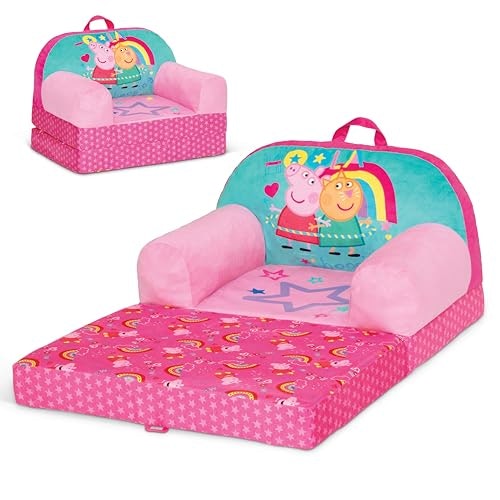 Delta Children Peppa Pig Cozee Buddy Flip-Out Kids Chair: $34.99 Delta Children Peppa Pig Cozee Buddy Flip-Out Kids Chair: $34.99