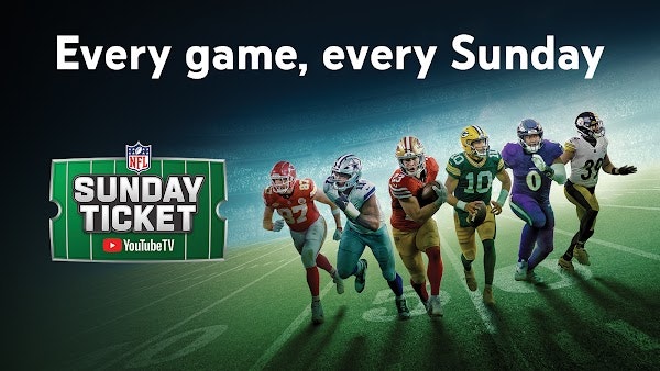 YouTube TV NFL Sunday Ticket Deals at YouTube TV: $30/mo YouTube TV NFL Sunday Ticket Deals at YouTube TV: $30/mo
