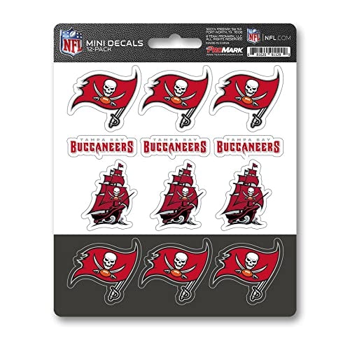 Fanmats Tampa Bay Buccaneers Mini Decal Sticker 12-Pack: $7.99 Fanmats Tampa Bay Buccaneers Mini Decal Sticker 12-Pack: $7.99