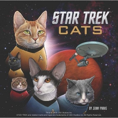 Star Trek Cats Hardcover Book: $10 Star Trek Cats Hardcover Book: $10