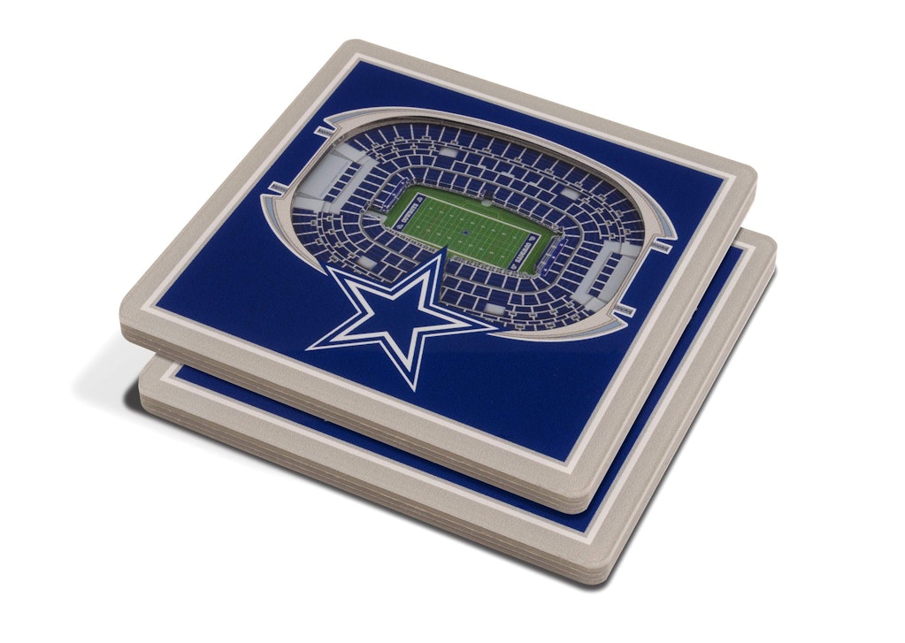 YouTheFan NFL Dallas Cowboys 3D Stadium Drink Coasters: From $12