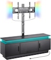 Vevor 60" TV Stand w/ Mount, Power Outlet, & LED Lights for $114 + free shipping