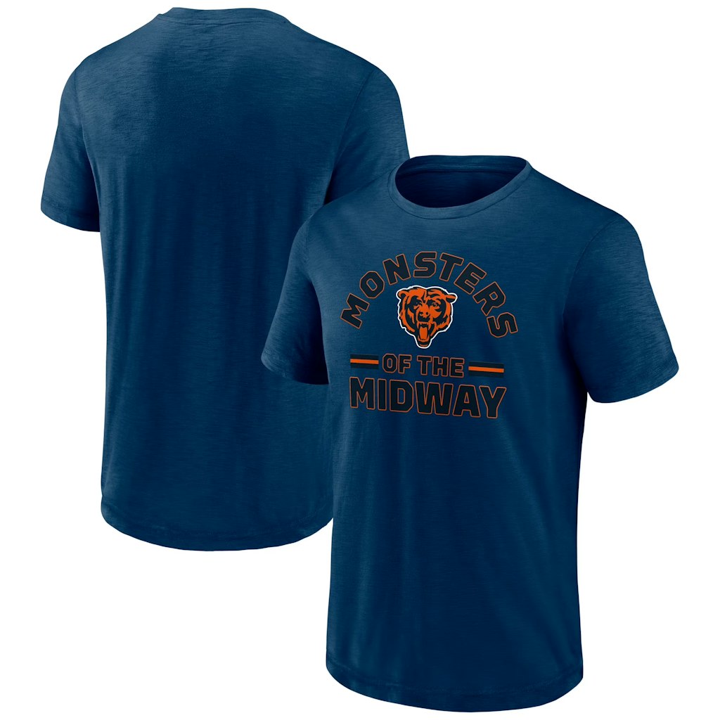 Fanatics Men's Navy Chicago Bears Slub T-Shirt: $11 Fanatics Men's Navy Chicago Bears Slub T-Shirt: $11