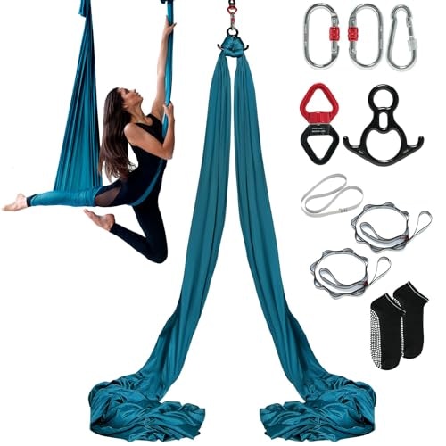 Vevor 8.7-Yard Aerial Yoga Hammock Kit: $50.39 Vevor 8.7-Yard Aerial Yoga Hammock Kit: $50.39