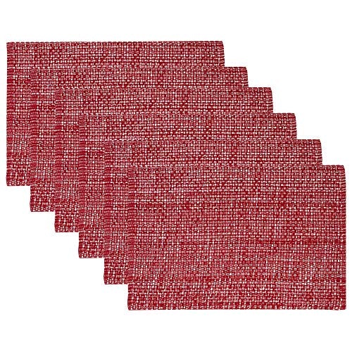 100% Cotton Rectangle Placemats 6-Pack: $21 100% Cotton Rectangle Placemats 6-Pack: $21