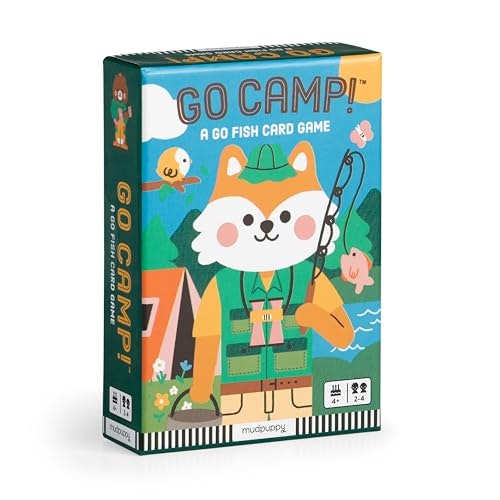 Mudpuppy Go Camp! Card Game for Kids: $9.99 Mudpuppy Go Camp! Card Game for Kids: $9.99