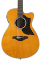 Yamaha AC1R Concert Cutaway Acoustic-Electric Guitar for $700 + free shipping
