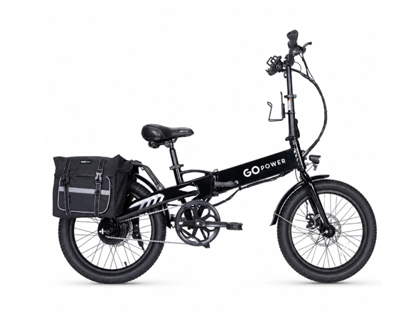 Go Power GoLite Folding Electric Bike: $520