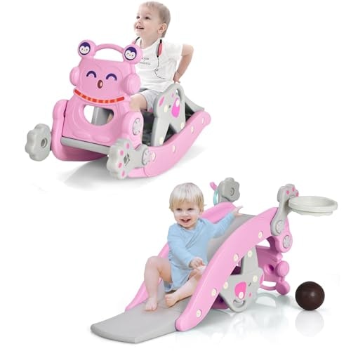 Costzon 5-in-1 Toddler Slide and Playset: $50.39 Costzon 5-in-1 Toddler Slide and Playset: $50.39