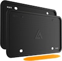Aujen Silicone License Plate Frames 2-Pack for $9.90 + free shipping w/ Prime