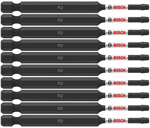 Bosch 3-1/2-Inch Square #2 Impact Tough Screwdriving Bits 10-Pack: $8.19 Bosch 3-1/2-Inch Square #2 Impact Tough Screwdriving Bits 10-Pack: $8.19
