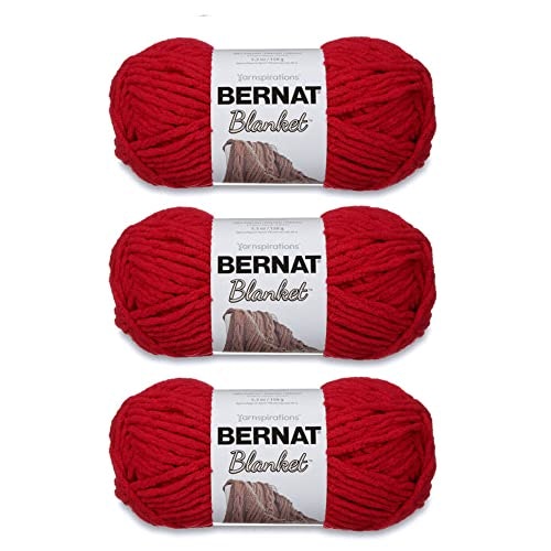 Bernat Blanket Super Bulky Chenille Yarn 3-Pack: $15.73 Bernat Blanket Super Bulky Chenille Yarn 3-Pack: $15.73