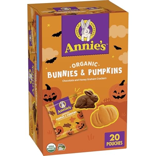 Annie's Organic Bunnies & Pumpkins Graham Cracker Snacks 20-Count: $10.99
