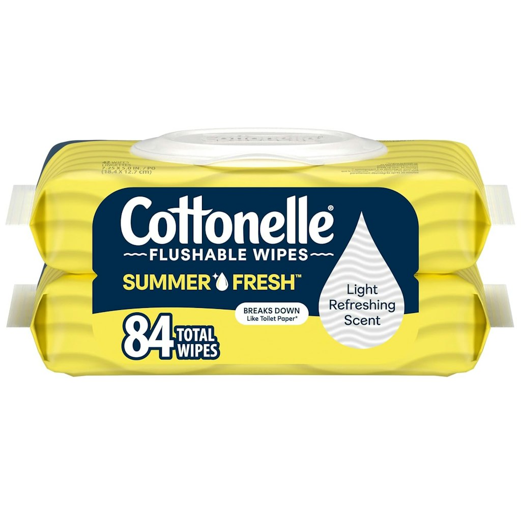 Cottonelle Summer Fresh Scented 84-Count Flushable Wipes: $2.67 via Sub & Save